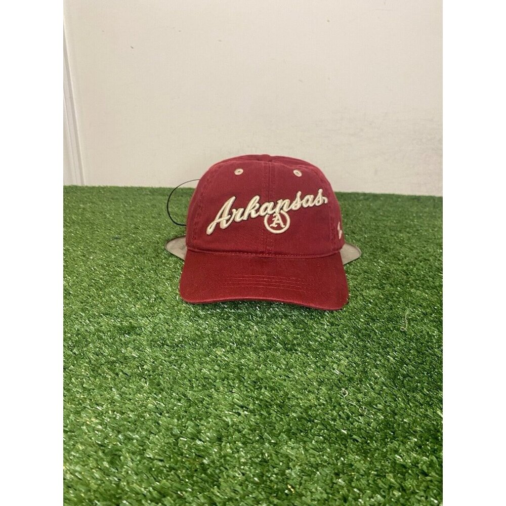 Arkansas Razorbacks hat cap strap back new Zephyr hogs dad football Retro